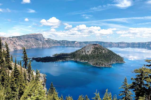Tiefster See der USA: Crater Lake