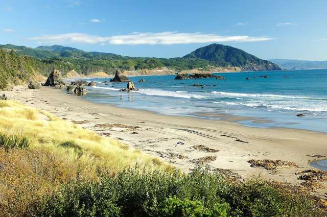 Bilderbuch-Küste: Oregon Coast