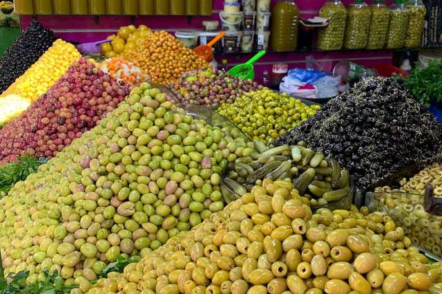 Bunte Vielfalt: marokkanischer Markt