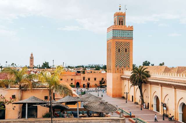 Eine der vier Königsstädte: Marrakesch