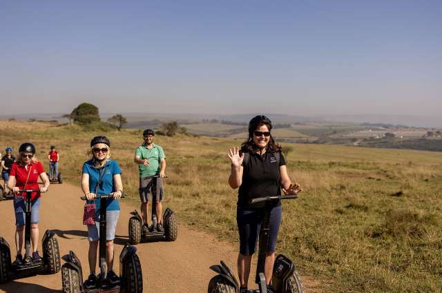 Nach kurzer Einweisung ganz einfach: Segway