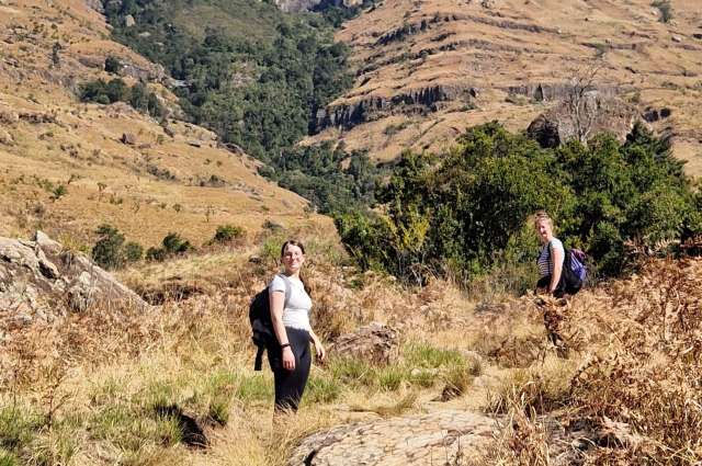 Wanderparadies: zu Fuß unterwegs in den Drakensbergen
