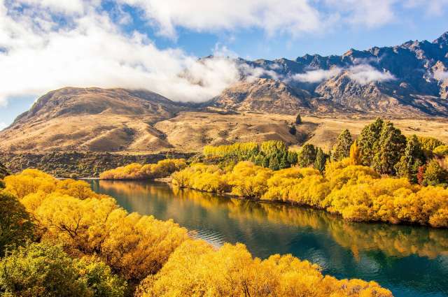 Herbststimmung am Kawarau River