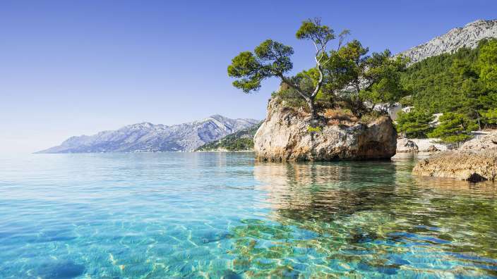 Makarska Rivera, Dalmatien