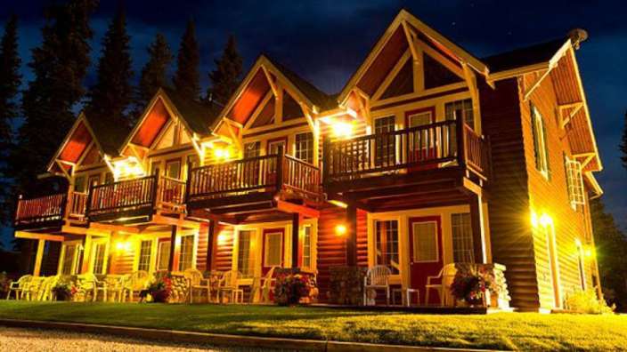 Rustikaler Charme: Lodge am Lake Louise