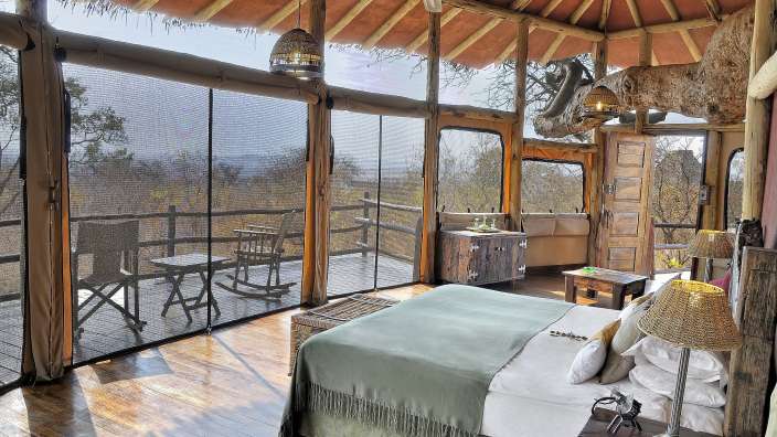 In luftiger Höhe: Zimmer mit Aussicht