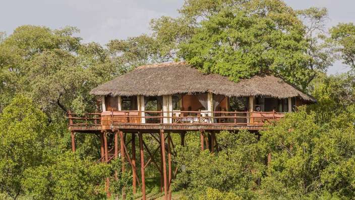 Auf Pfählen errichtet: Tarangire Tree Top Camp