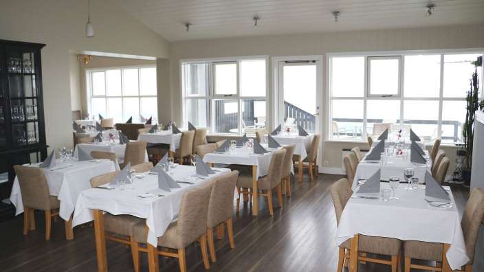 Direkt am Meer: Follhotel Hellnar