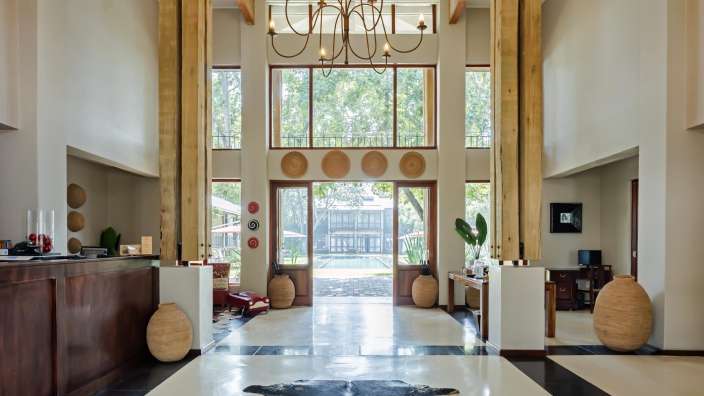 Empfang mit Rezeption