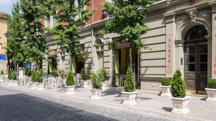 Italienisches Ambiente: Hotel in Weimar