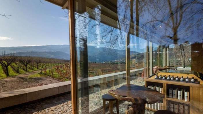 Weinprobe mit Ausblick