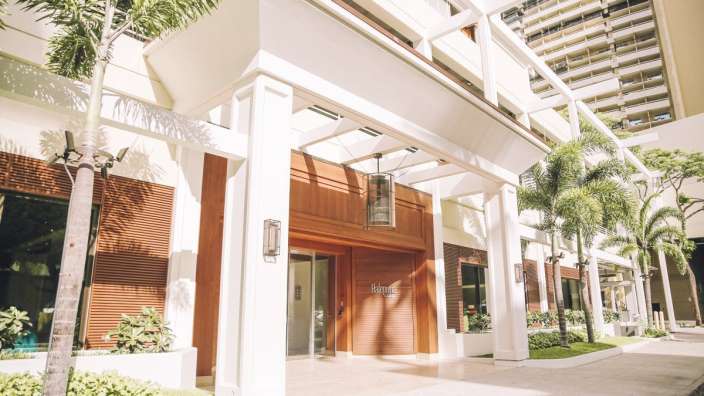 In Strandnähe: Hotel in Waikiki