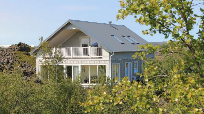 Entschleunigend: Gästehaus am Mývatn