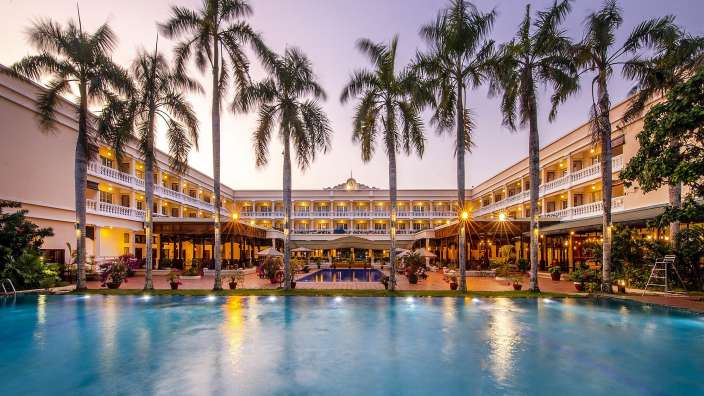 Ruhige Lage: Hotel in Can Tho