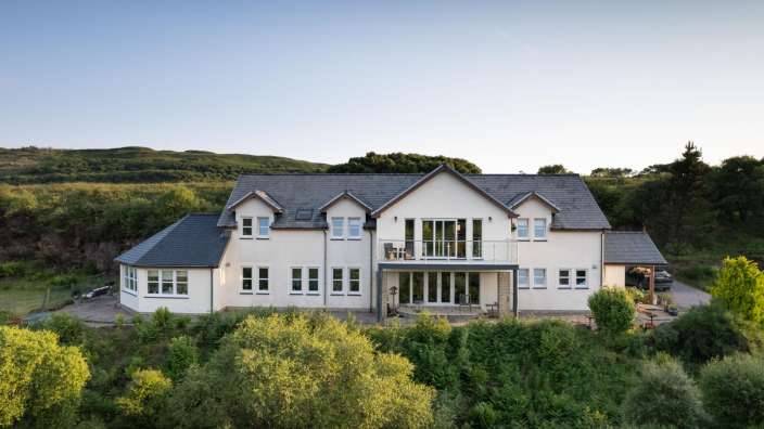 Familiengeführt: Gästehaus bei Dervaig