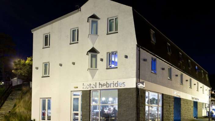 Am Fährterminal: Hotel in Tarbert