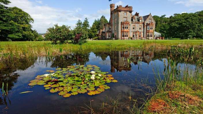 Exklusive Lage: Hotel auf einer Privatinsel