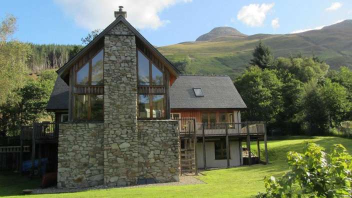 Modern und stilvoll: Lodge im Glencoe Valley