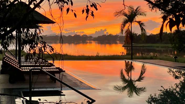 Erholung in der Natur: Unterkunft am Gal Oya Nationalpark