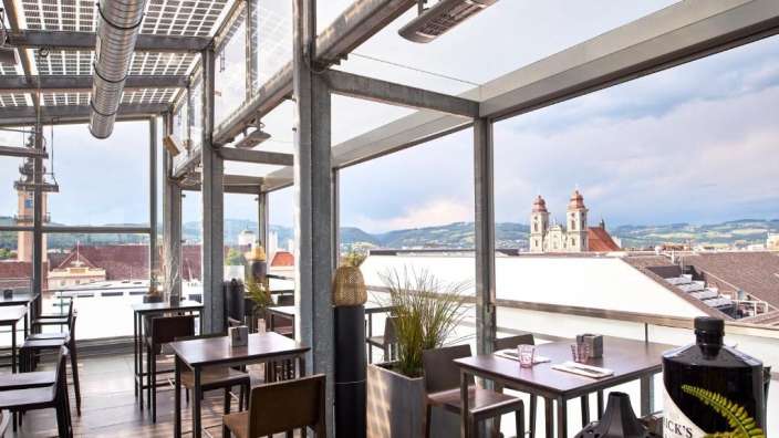 Weiter Blick: Hotel im Herzen von Linz