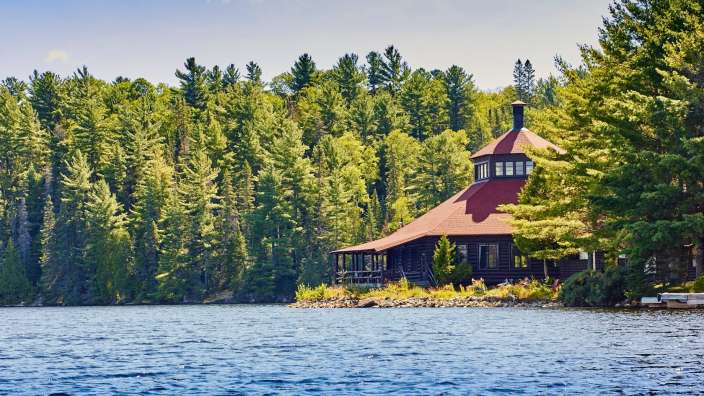 Lagerfeuerromantik: Resort im Algonquin Park