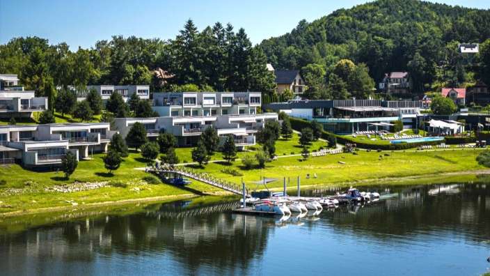 Direkt am See: Hotelresort in Gródek nad Dunajcem