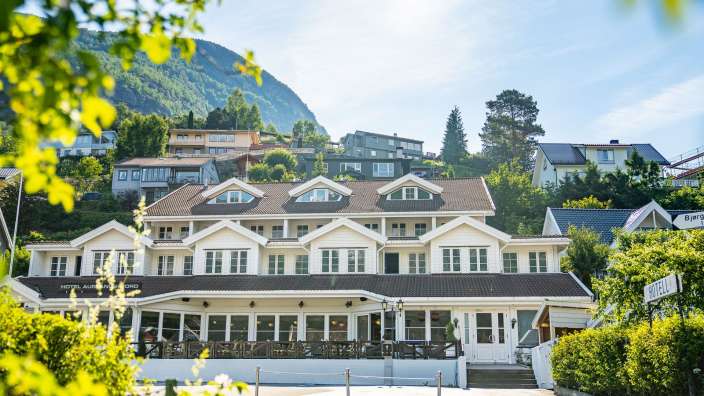Schöne Aussicht: Hotel in Aurland