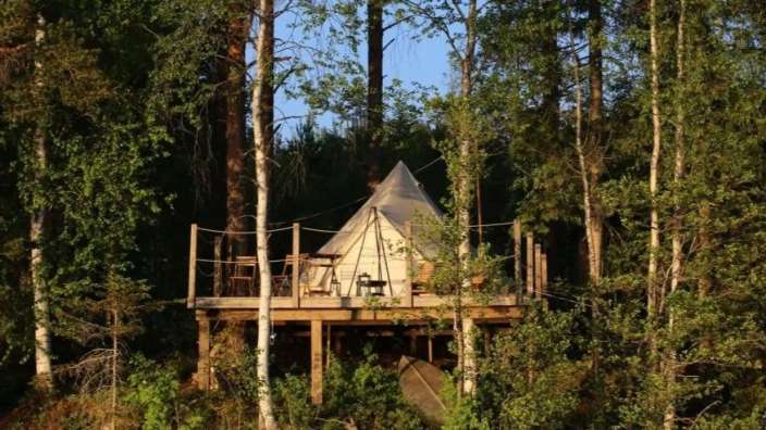 Beispiel Glamping-Zelt