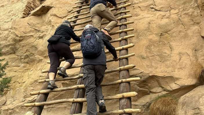 Indianersiedlung an der Mesa Verde