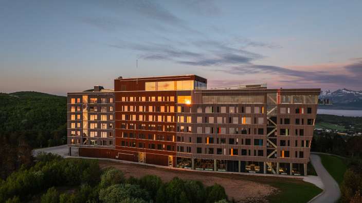 Ausgangspunkt für Outdoor-Erlebnisse: Hotel in Bodø