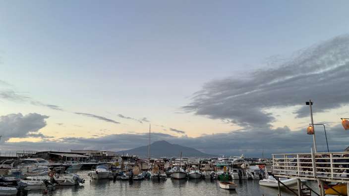 Seiano Hafen am Abend Seiano Hafen am Abend