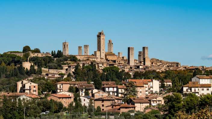 Traumhaftes San Gimignano - das Manhattan des Mittelalters