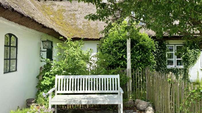 Bank im Außenbereich