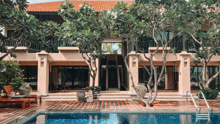 Privatstrand: Boutique-Resort in Pranburi