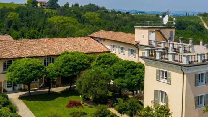 Familiengeführt: Villa bei Monferrato