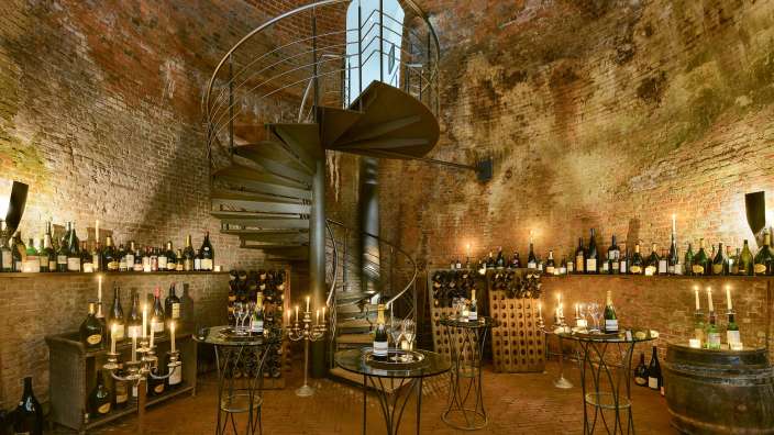 Erst 1996 wiederentdeckt: Der Eiskeller