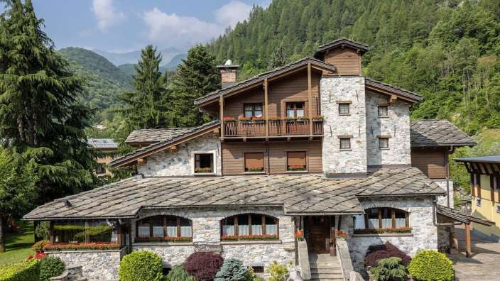 Rustikale Gemütlichkeit: Hotel bei Cuneo