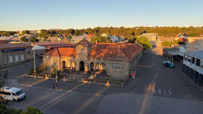 Ausblick vom Kirchturm in Cradock
