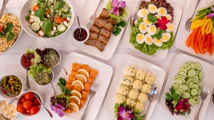 Frühstücksbuffett: Polnische Spezialitäten