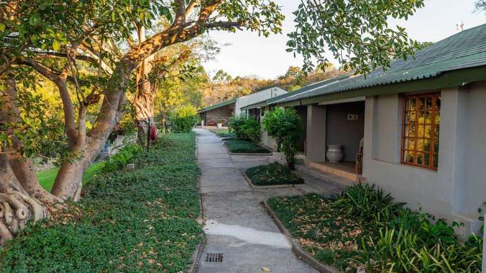 Mit Ausblick über das Buschland: Lodge bei Hazyview