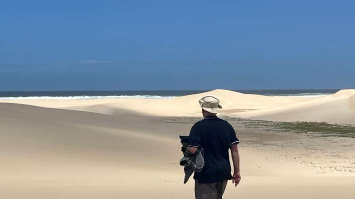 Dünen am Gamtoos River Mouth