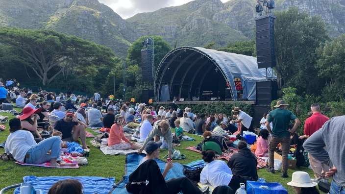 Konzertabend im Botanischen Garten in Kirstenbosch