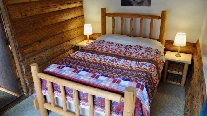 Schlafzimmer im Cottage