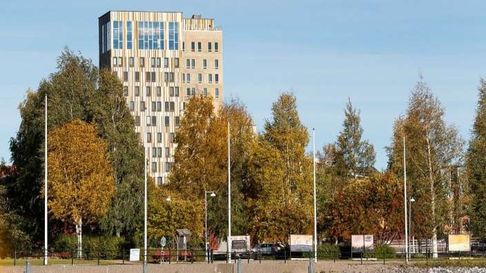 Moderne Architektur: Hotel in Piteå