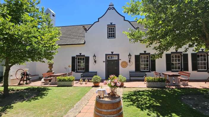Gutshaus im kapholländischen Stil: De Leeuwenhof Estate