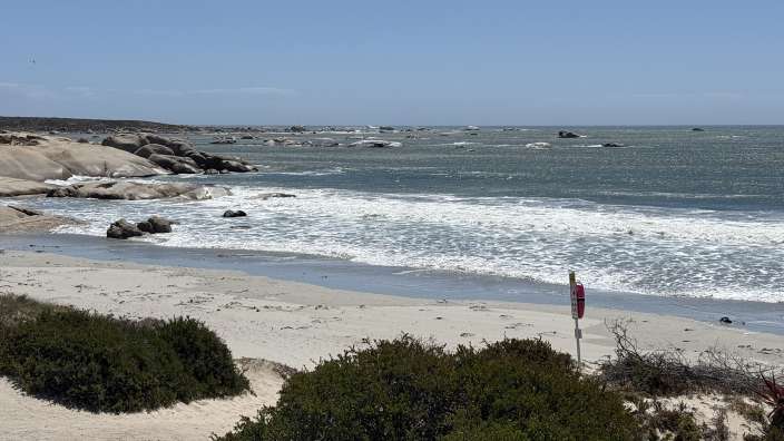 Paternoster, Blick vom Frühstücksraum
