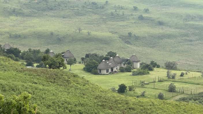 Camp in den Drakensbergen