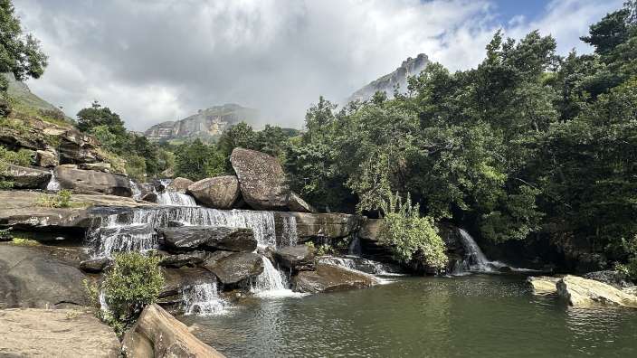 Nördliche Drakensberge - Cascades - tolle Wanderung