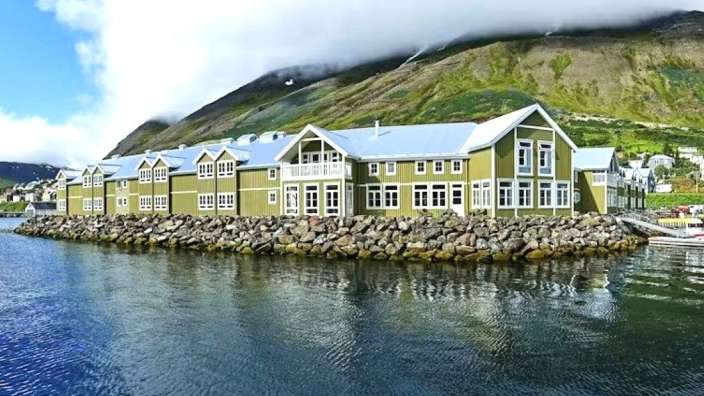 Fjordblick: Hotel in Siglufjordur