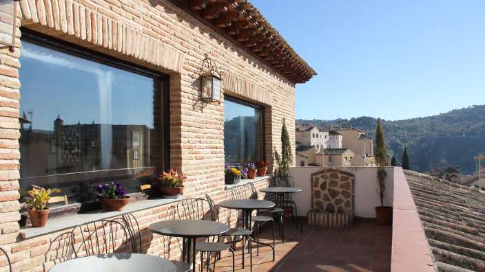 Panoramablick: Posada in Toledo